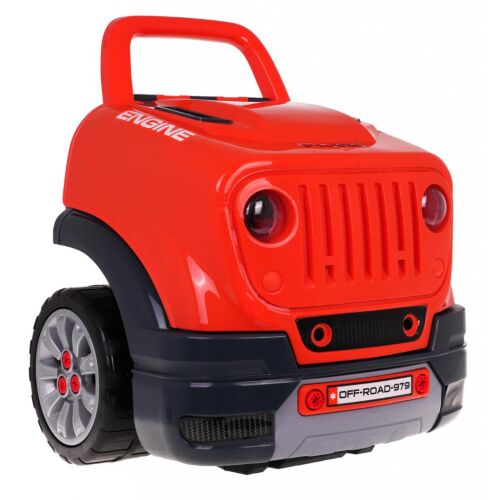Interaktív teherautó, műanyag, tarka, 1,5V 129754672 - Barkács játék