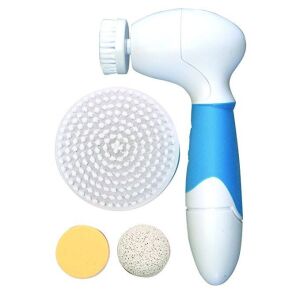Peria de curățare facială Spa-FX cu 3 capete interschimbabile: perie, burete și piatră ponce - Aparate si accesorii pentru infrumusetare