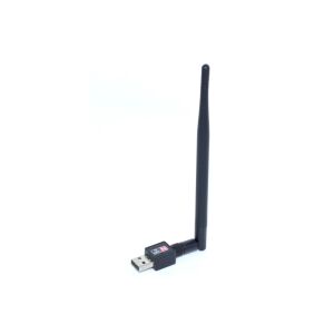 Adaptor Wi-Fi USB cu antenă, 900 Mbps, negru - Routere Wi-Fi, adaptoare