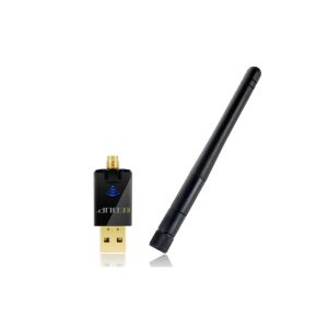 Adaptor Wi-Fi USB EDUP EP-DB1607 600Mbps Dual Band cu antenă externă - Routere Wi-Fi, adaptoare