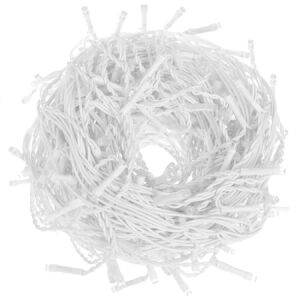 Luminițe de Crăciun NEVERMORE, luminițe de gheață, 12 metri lungime, 300 LED-uri, 8 moduri de iluminare, fir alb, alb cald - Ghirlande luminoase