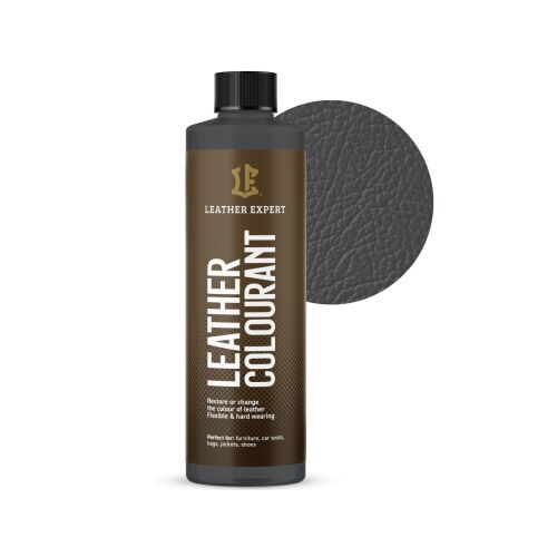 Bőrfesték Sötétszürke LEATHER EXPERT bőrfesték 250ml