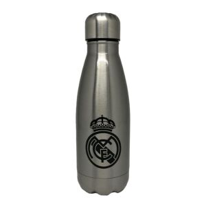 Nerezová fľaša na vodu Real Madrid, 550 ml, strieborná - Preprava jedla a nápojov
