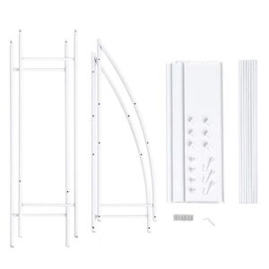 SIKS fürdőszobai állvány, 3 polc a WC felett, 155 x 25 x 46 cm, fehér 139836609 - Fürdőszoba bútor