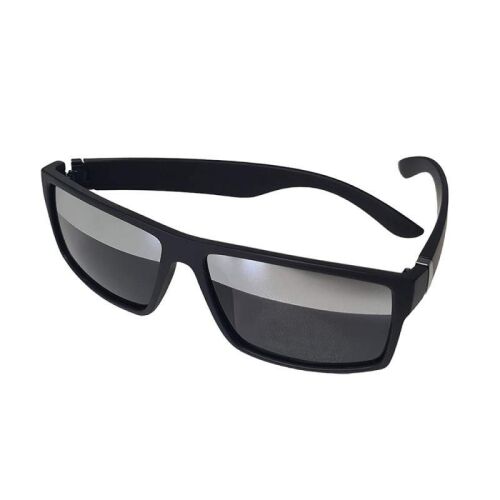 Vezetési szemüveg M20 SIKS, Napszemüveg tükrös fekete lencsével, Polarizált, Nappali vezetéshez, Tokkal 136259387