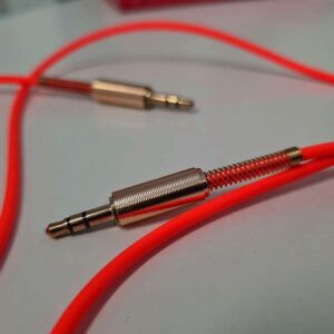 SIKS® audiokábel, 3,5 mm-es Jack jack, gyors átvitel, többszörös kompatibilitás, piros színű 136115137 - SIKS