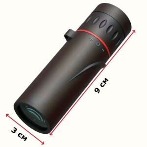 SIKS zseb monokuláris teleszkóp, nappali és éjszakai látás, vízálló, páramentes, 2000x25, monokuláris HD távcső, tárolótok, szemüvegszövet, fekete 145433420 - Távcső
