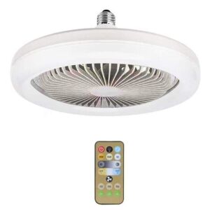 SIKS LED mennyezeti lámpa, ventilátorral és távirányítóval, közvetlen aljzattal, 30 W, fehér 139836647 - SIKS