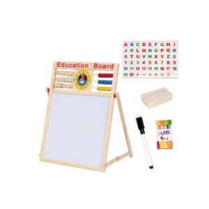 Tabla magnetica SIKS® cu 2 fete, educationala, de scris si desenat pentru copii 145433544 - Table de scris si desenat