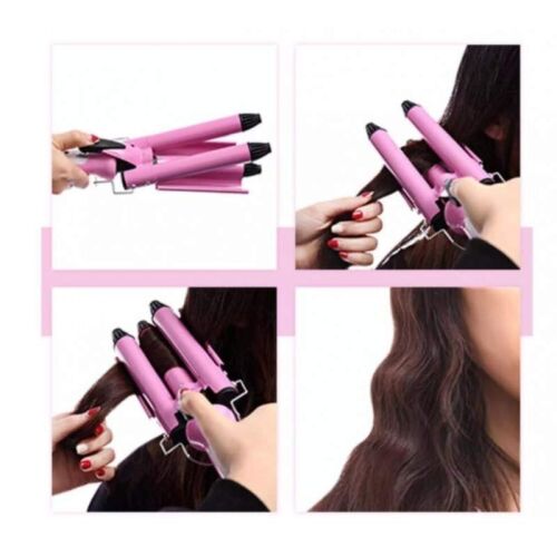 SIKS hajgöndörítő, három fűtőelemmel, 40 W, maximális hőmérséklet 210°C, rózsaszín 136259873