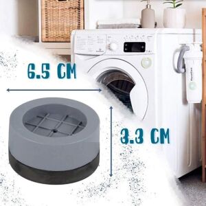 SIKS láb készlet, rezgéscsillapító betét, zaj- és csúszásgátló támaszték, háztartási gépekhez/bútorokhoz, 4 db 145729534 - Háztartási nagygép kiegészítő