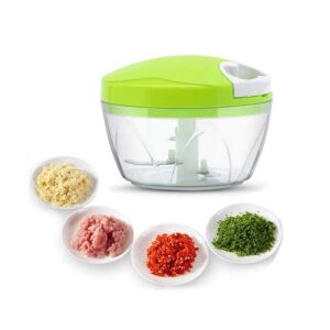 SIKS Kézi aprítógép, Zöldségekhez és húsokhoz, 3 kés és madzag 139778642 - Kézi aprító, Kézi mixer, Gyümölcscentrifuga és préselő és Elektromos tésztagép