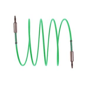 SIKS® audiokábel, 3,5 mm-es Jack, gyors átvitel, többszörös kompatibilitás, zöld 136256838 - SIKS
