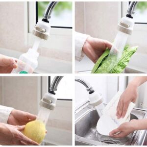SIKS flexibilis csapfej használat közben: palack, zöldségek, edények mosása - SIKS