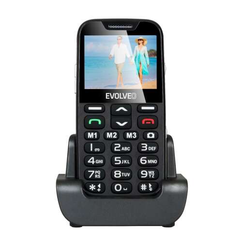 Evolveo EasyPhone XD EP-600 Mobiltelefon #fekete