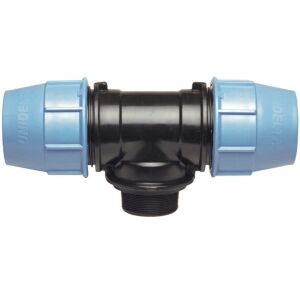 KPE T-fiting KM 40mm x 5/4" - Vonkajší závit 129775355 - KPE profily