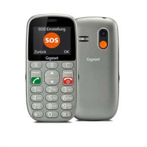 Gigaset GL390 telefon mobil #silver 80877164 Telefoane Seniori