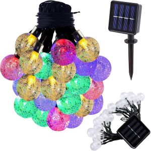 Solar-Garten-Lichterkette - 20 LED - Bunt 139100683 - Solarlaterne
