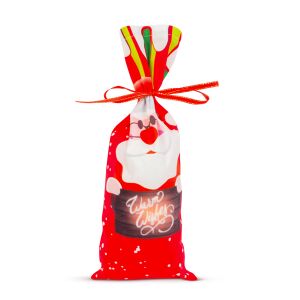 Vianon driak na fau s alkoholom so stukou - Santa Claus - polyester - 32 x 12,5 cm 129778665