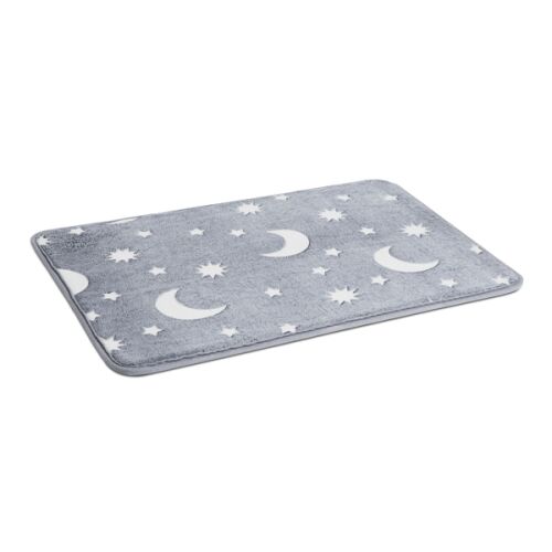 Fényes szőnyeg - szürke, foszforeszkáló - 60 x 40 cm 145694872