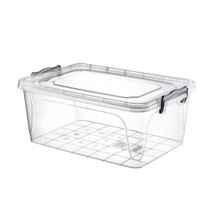 Cutie de depozitare plată pătrată - 20 L 145694875 - Depozitare și organizare