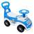 Kék "My first cute car" bébitaxi tolókarral