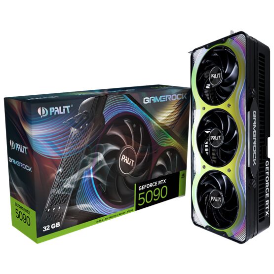 PALIT NVIDIA RTX5090 GameRock 32GB GDDR7 - NE75090019R5-GB2020G