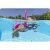 Girl snorkeling with Bestway unicorn diving set in pool