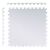 Ricokids white foam puzzle mat tile with edge pieces