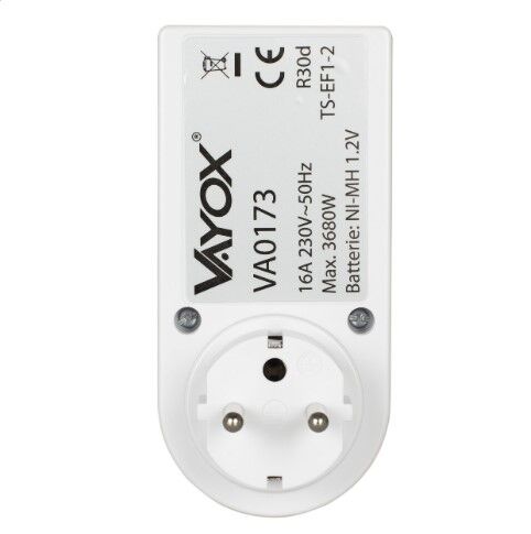 Időzítő digitális be-/kikapcsoló TS-EF1-2 VA0173 Vayox
