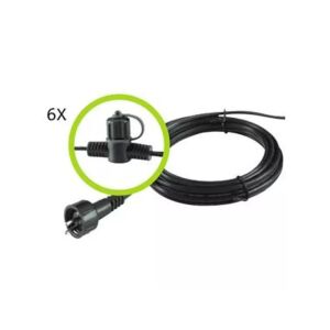 Garden lights fő kábel 6 elosztó, 15m SPT 3W 129841507 - Gardena