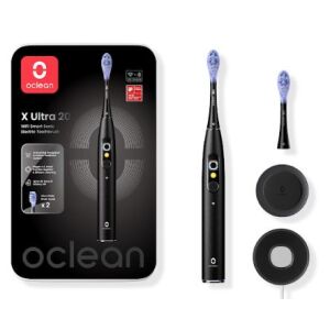Oclean X Ultra 20 Schwarze Intelligente Sonic Elektrische Zahnbürste mit KI und Sprachsteuerung - Oclean