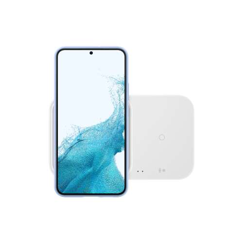 Samsung Duo vezeték nélküli töltő, hálózati töltő nélkül, fehér