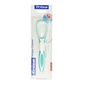 Dispozitiv de curatare limba Trisa Tongue Cleaner Double Action 668834 Multicolor 136250665 - Trisa