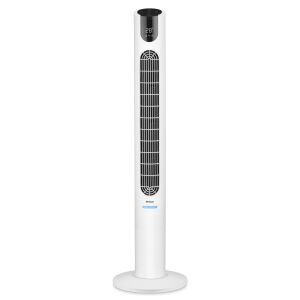 Trisa Comfort Breeze 9359.7010 Toronyventilátor, fehér, elülső nézet - Trisa