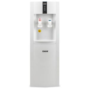 ZASS vízadagoló szűrőrendszerrel, meleg és hideg víz, kompresszoros hűtés, elülső nézet - Vízadagoló automata