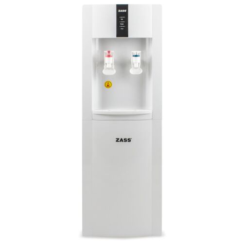 ZASS vízadagoló szűrőrendszerrel, meleg és hideg víz, kompresszoros hűtés, elülső nézet