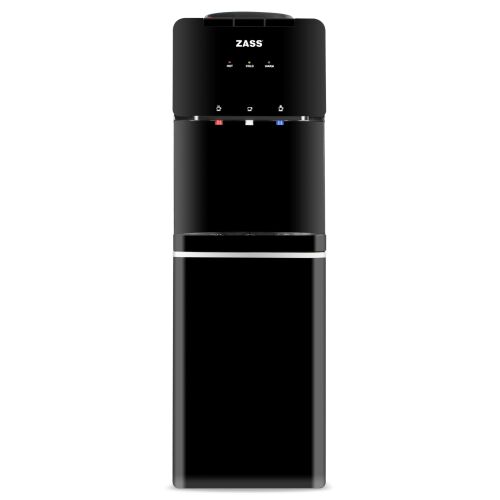 ZASS ZWD 18 CR vízadagoló kompresszorral, fekete színben, elülső nézet