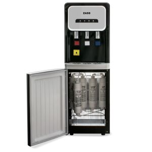 ZASS ZWD 25 WF Distribuitor de apă negru cu 5 filtre, apă caldă și rece, răcire cu compresor - Dozatoare de apă