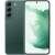 Samsung Galaxy S22 5G smartphone, green, front and back view