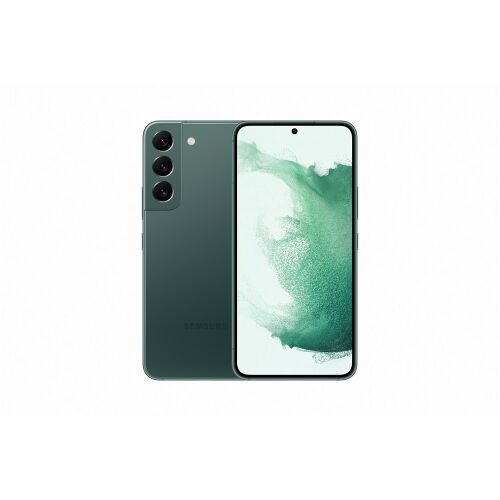 Samsung Galaxy S22 5G Zielony widok z przodu i z tyłu