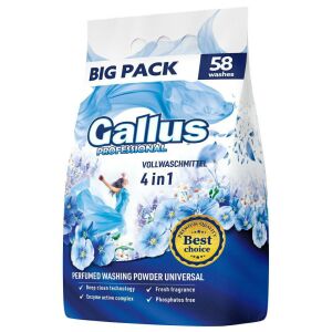 Gallus Univerzális mosópor 58 mosás (3,2kg) 129858997 - Gallus