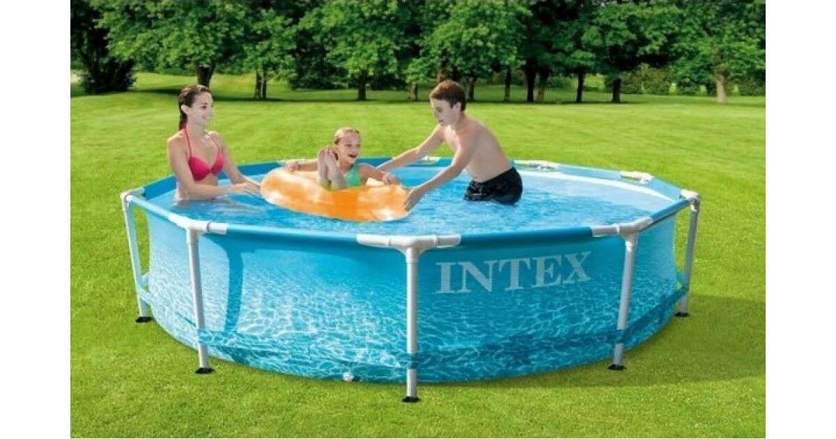 Piscina INTEX MetalSet Beach Side 305 x 76 cm (28208NP) 129864438