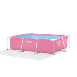 INTEX Kovový bazén 220 x 150 x 60 cm, ružový (28266) 129865186