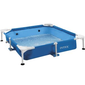 INTEX Square Frame Pet Pool Set Haustierpool-Set, 152 x 152 x 30,5 cm (48402) 129865301 - Pools und Strandspielzeug