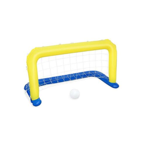 BESTWAY aufblasbares Wasserballtor und Ball auf weißem Hintergrund
