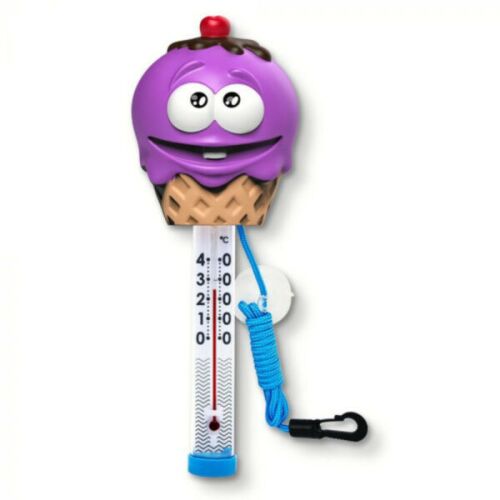 Termometr basenowy, gałka lodów Kokido Purple 129866041