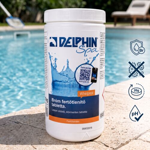 Delphin Spa Bróm 20g tabletta 1kg