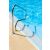 Edelstahl-Pool-Handlauf, Pool-Leiter, Schwimmbad