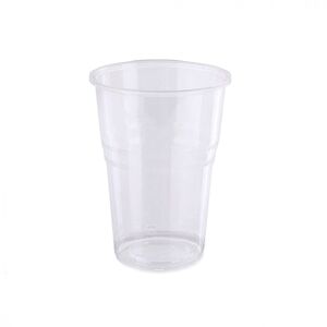 Eld. Pohár 5dl vt./sörös bordás PP. 50db/cs 4051 129867705 - Söröspohár